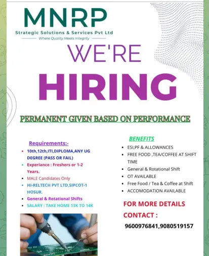 MNRP Strategic Solutions & Services Pvt Ltd Job