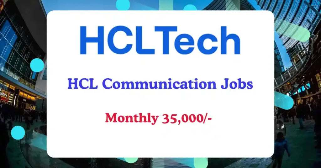 HCLTech Communication Jobs