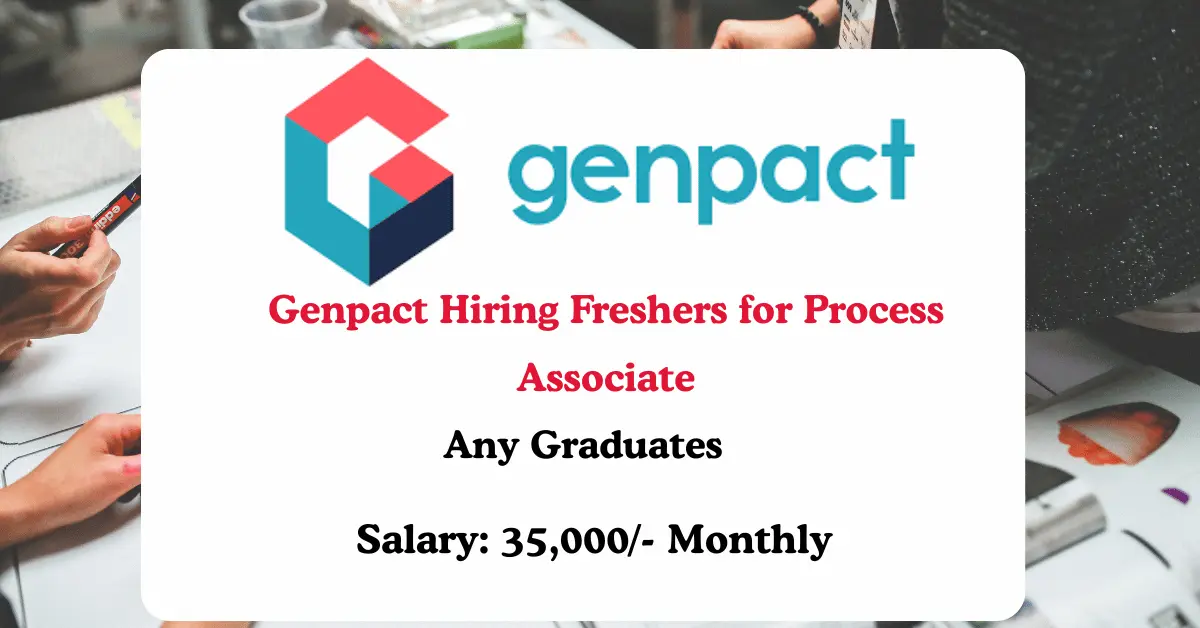 Read more about the article Genpact Hiring Freshers for Process Associate (Invoice to Cash) – Apply Now