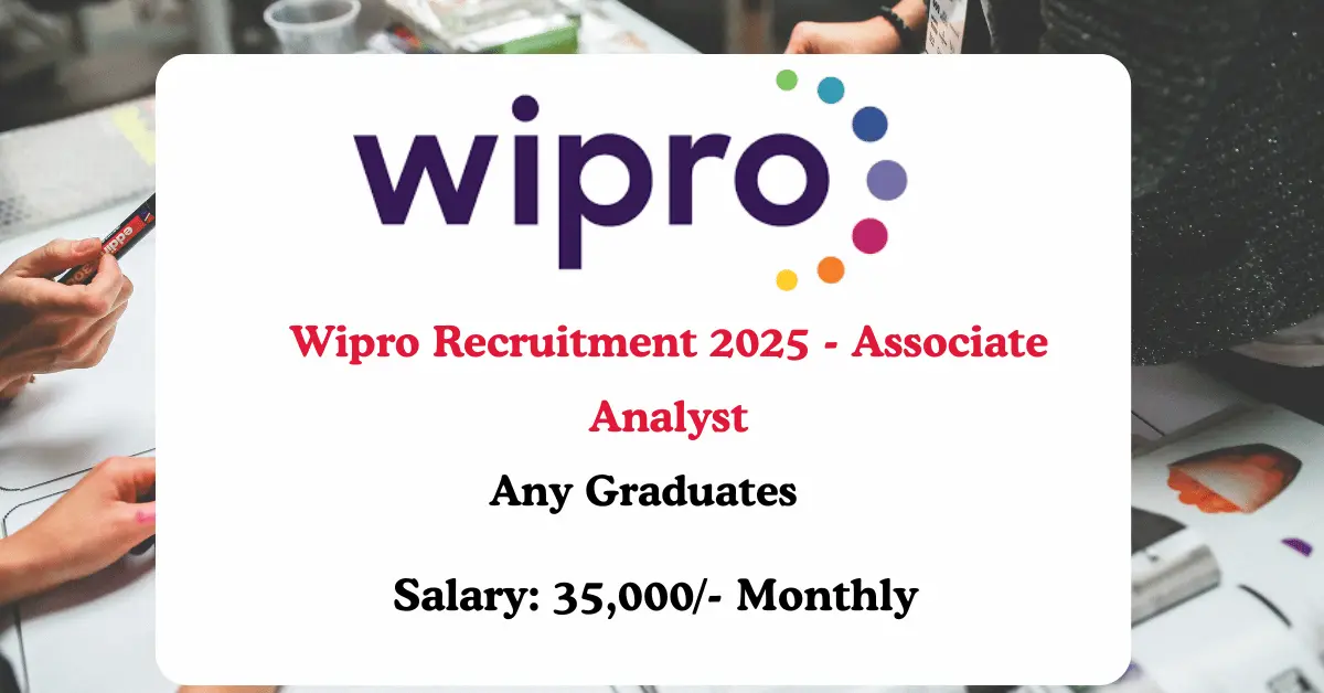 Read more about the article Wipro Recruitment 2025 | Last Hiring for Tech Associate Analyst Role