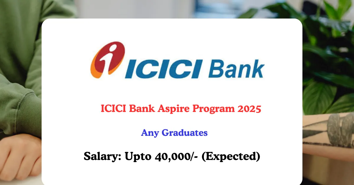 Read more about the article ICICI Bank Aspire Program 2026 – Apply Now | Freshers Hiring